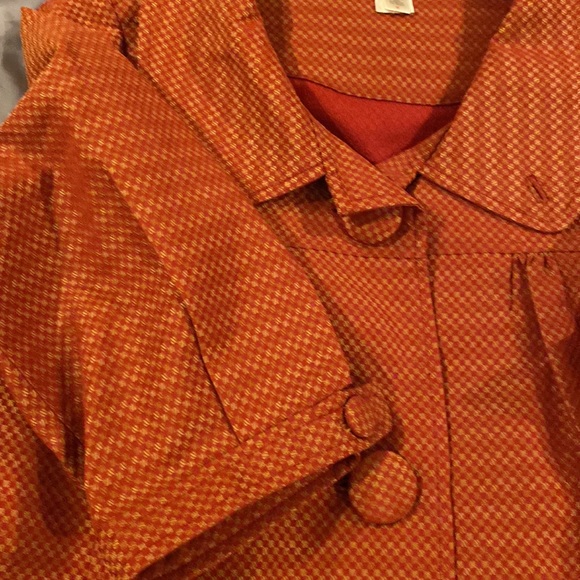 Lux by Urban Outfitters vintage-style swing coat size M - Picture 5 of 6